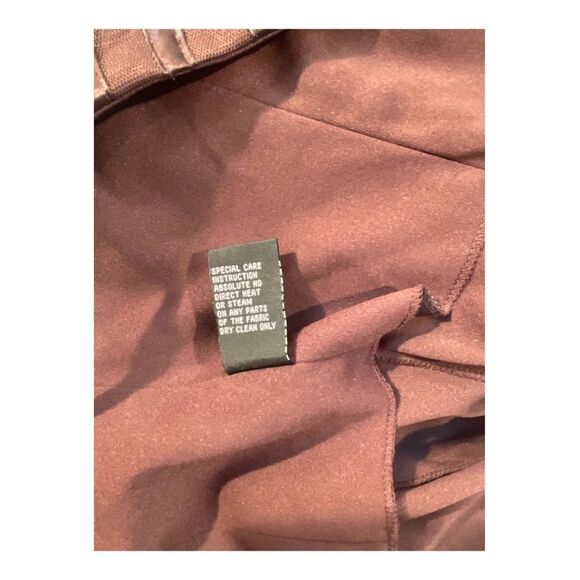 KM COLLECTIONS Women’s Brown Spaghetti Sleeves Maxi Dress Size 10 - Picture 8 of 14